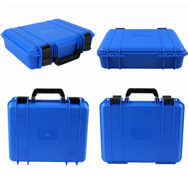 370x285x105mm Hardware Toolbox Portable Instrumentation Equipment Storage Safety Protection Box Plastic Tool Box Organizer