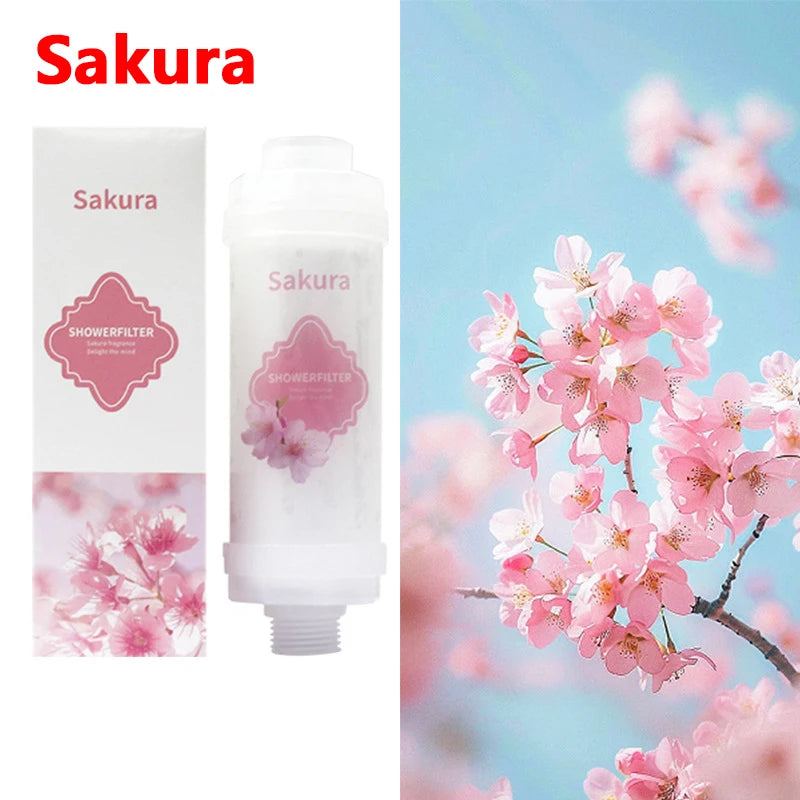 Filter For Shower Scented Shower Head Water Softener Improve Hair Skin Removal Shower Purifier Bathroom Accessories