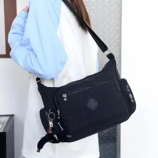 Fashionable Diaper Bag For Women Luxury Leather Messenger Purse Trendy Solid Color Shoulder Bag Classic Original For Party