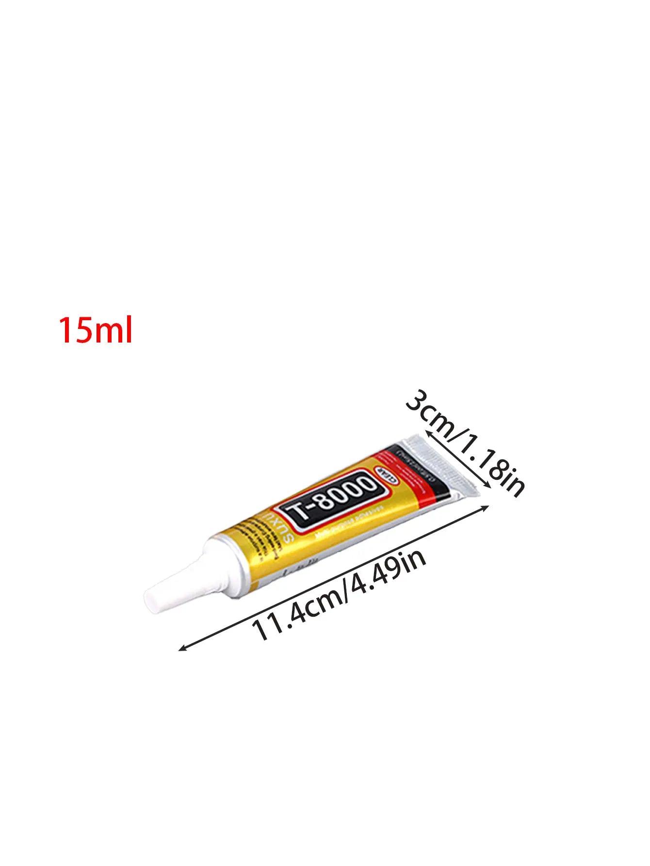 15/50/110Ml T-8000 Adhesive Epoxy Resin Repair Cell Phone Lcd Touch Screen Liquid Glue Jewelry Craft Transparent Adhesive Glue