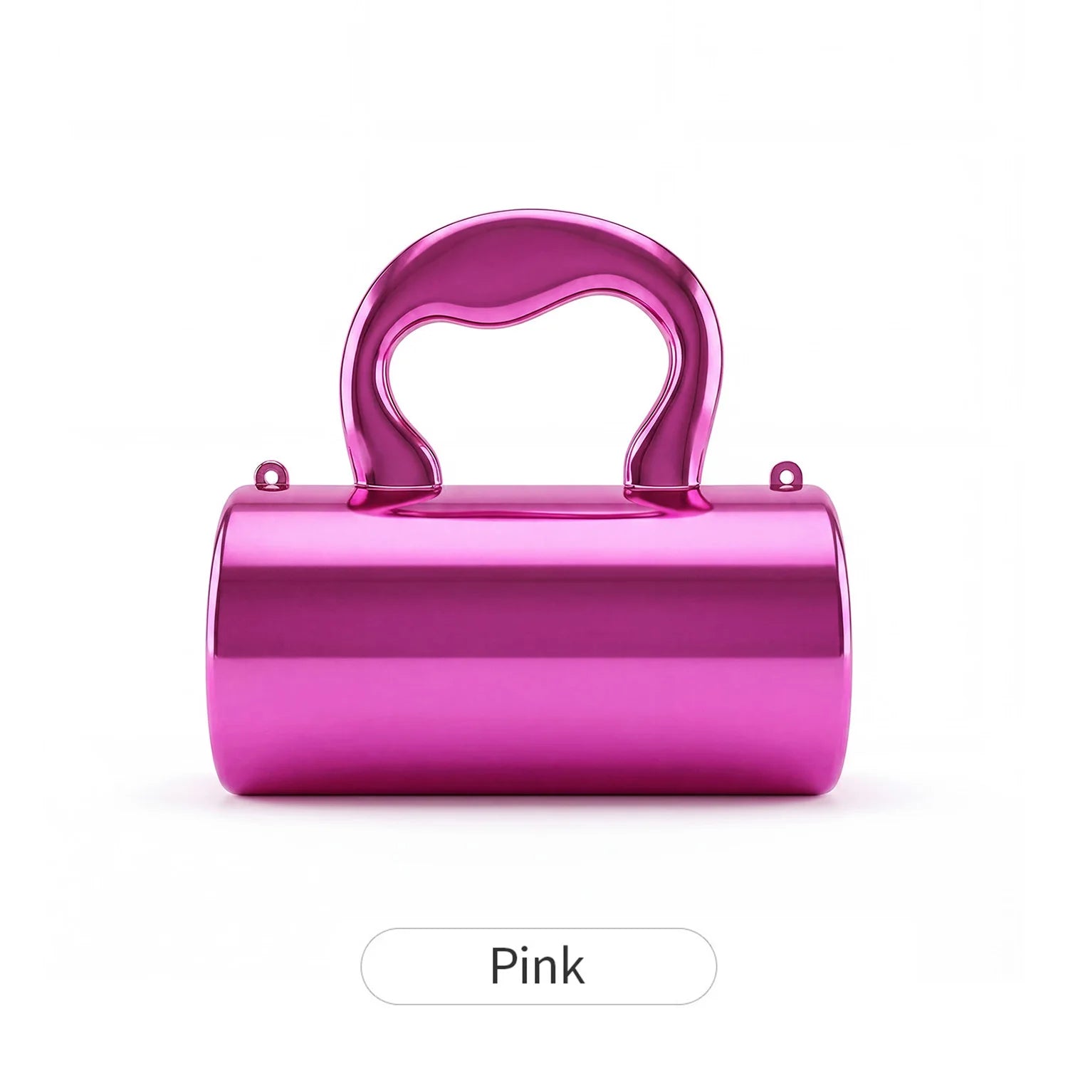 Women's stylish mini clutch bag made of gold cylindrical acrylic with a chain strap suitable for parties weddings and banquets