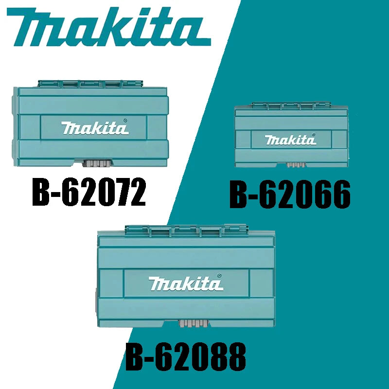 MAKITA B-62066 B-62072 B-62088 3Pcs Set Combination MINI Tool Box Case MakPac Connector Multipurpose Storage Box Suitcase