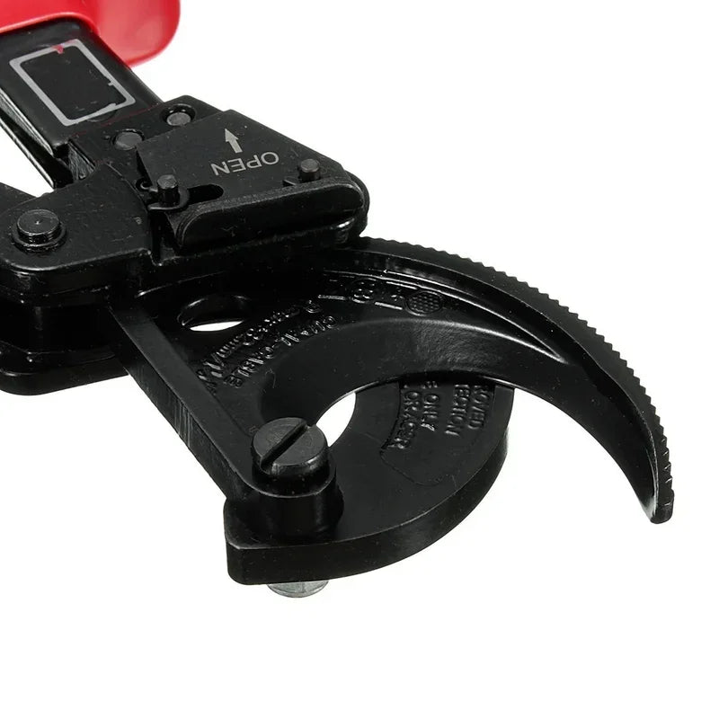 Cutting Pliers Ratchet Cable Cutter Ratcheting Metal Wire Cut Up To 240mm2 Cutting Hand Tool