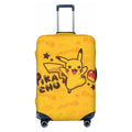 Anti-Scratch Washable Luggage Cover P-Pikachizer High Elasticity Fits 18-32 Inch Suitcases Dustproof For Outdoor Travel Use