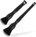 Scratch Free Car Detailing Brush Soft Bristle Ergonomic Handle Auto Interior Clean Tool For Dashboard Air Vent Seat