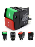 HY52 Electric Button Switch Mechanical Equipment Car Wash Machine Start Switch 250V 12A 4PIN