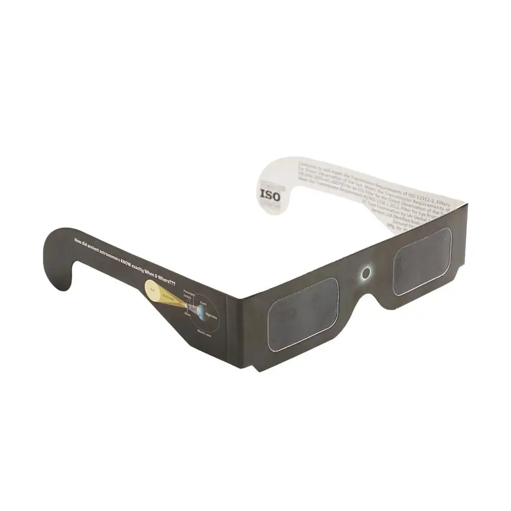 1/10/50Pcs Paper Solar Eclipse Glasses Safe for Direct Sun Viewing, CE & ISO Certified for Total & Partial Eclipse Observatios