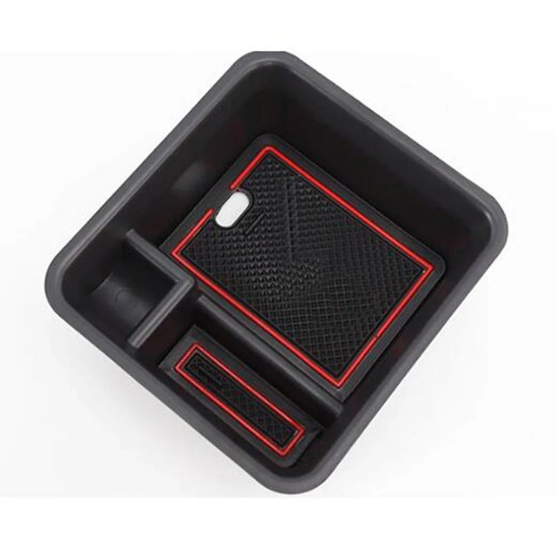 For Volkswagen VW T-Cross 2018~2025 Car Center Console Armrest Storage Box Multipurpose Pocket Sundries Tidying Tray Accessories