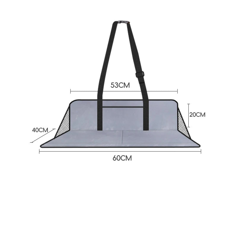 For SUV Tesla Model Y/3 Vehicle Mat Car Camping Bed Foldable Travel Mattress Non Inflatable Car Extra Long Mattress Couple