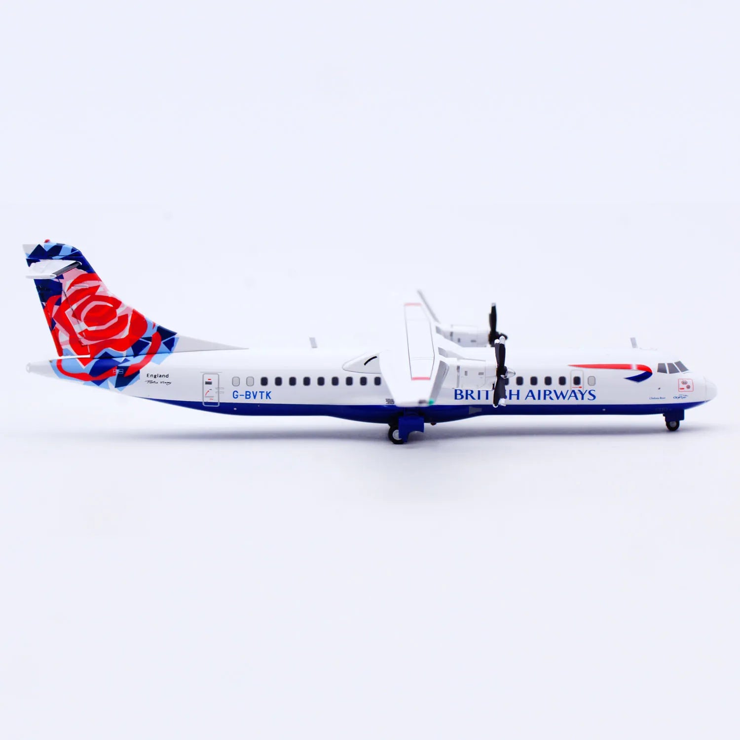 XX20517 Alloy Collectible Plane Gift JC Wings 1:200 British Airways ATR 72-200 Diecast Aircraft Jet Model G-BVTK With Stand