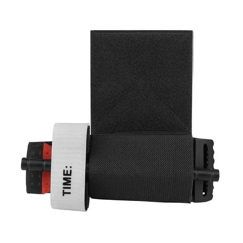 1/2pcs Elastic Tourniquet Holder with Hook & Loop Outdoor EDC Pouch Plate Carrier Chest Rig Vest Belt Carry EMT Storage Holder