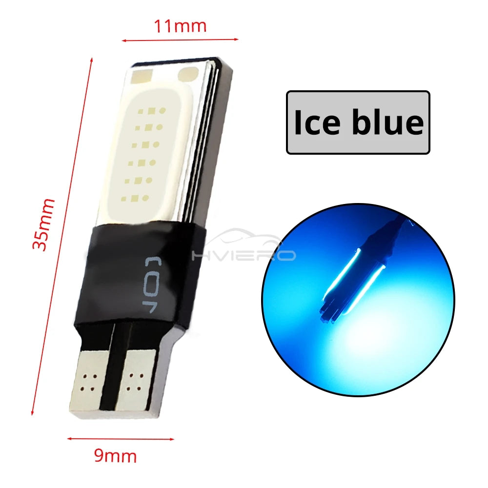 2/4/10/20pcs Car Led Light W5W 194 12V Canbus Auto T10 COB Accessories Interior Bulb Backup Brake Parking Turn Signal Trunk Lamp