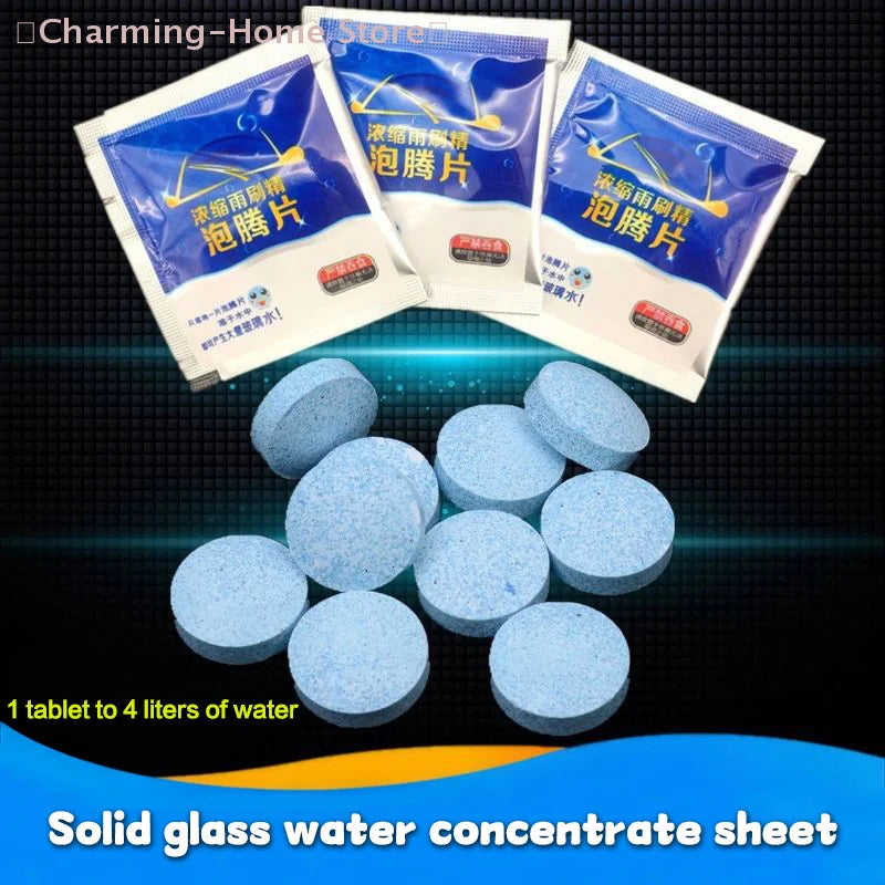 【M】20PCS Car Wiper Fine Cleaner Glass Cleaning Car Solid Wiper Window Cleaner For Any Glass Or Window Car Accessories