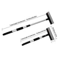 (BF06)1Pc Squeegee Car Window Cleaner Single Section/Retractable Pole Cleaning Window Brush Glass Squeegee Car Cleaning Tool
