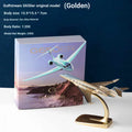 G650ER 1/200 Scale Private Business Jet Model Gulfstream Collectible Display Piece Gift Set for Model Enthusiasts