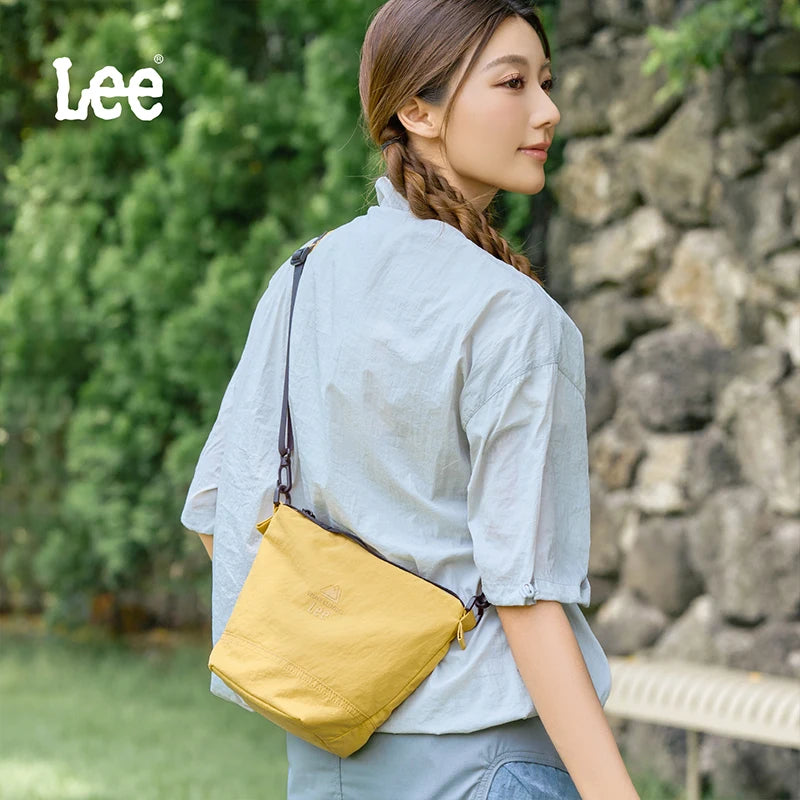 LEE Outdoor Lightweight 2 Shoulder Straps Phone Shoulder Bag Women Man Stylish Travel Crossbody Bags Simple Small Messenger Bag