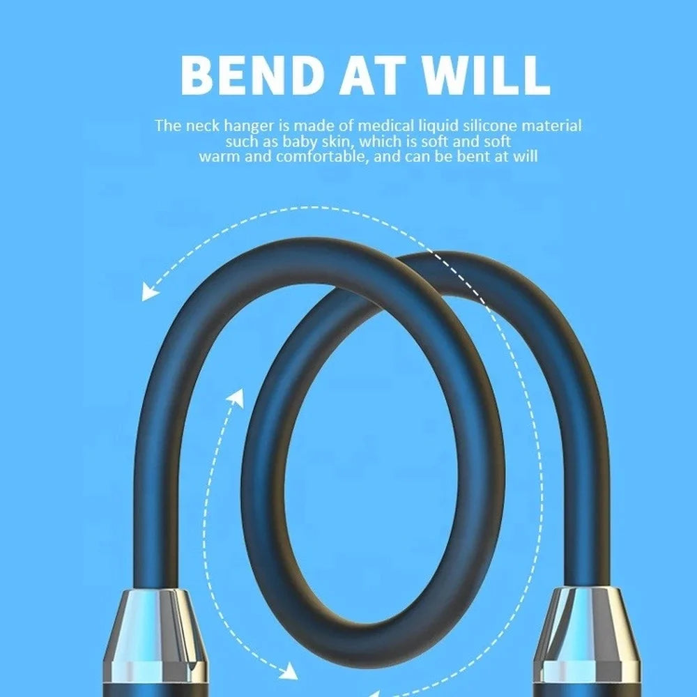 Wireless Headphones Bluetooth Neckband Magnetic Earphones Sport Running TWS Earbuds Waterproof Bluetooth 5.2 Headset With Mic