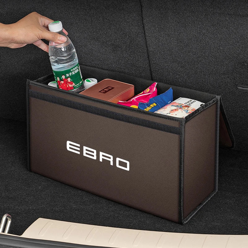 For EBRO S400 S700 S800 2025 Car Trunk Storage Box Organizer Foldable Stowing Tidying Bag Car Interior Storage Accessories