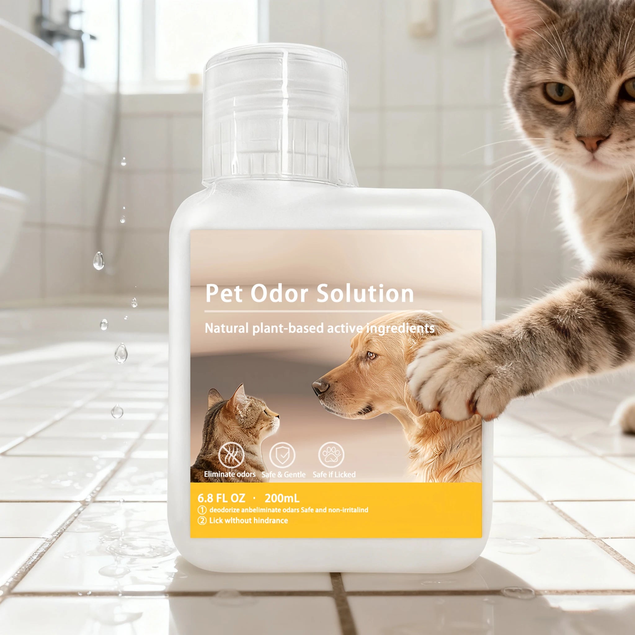 Original Dreame Aqua10 Roller/Matrix10 Ground Pet Deodorization and Sterilization Cleaning Liquid Parts