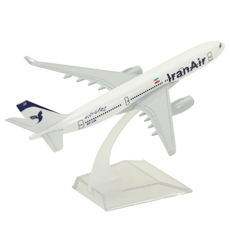 16CM A330 Series Model Plane Metal Scale Aircraft Toy Planes Alloy Metal Diecast Airplane for Collection Decoration Kids Gift