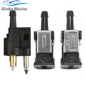 6mm Fuel Line Connector Pipe Joint for Yamaha Boat Outboard Engine Fuel Tank Hose Pipe Replaces 6Y1-24305-06 6G1-24304-02