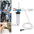 Universal Oil Change Pump Brake Bleeder Fluid Suction Hydraulic Exchange Drain Tools with Hose Extractor Pump Oil Evacuator