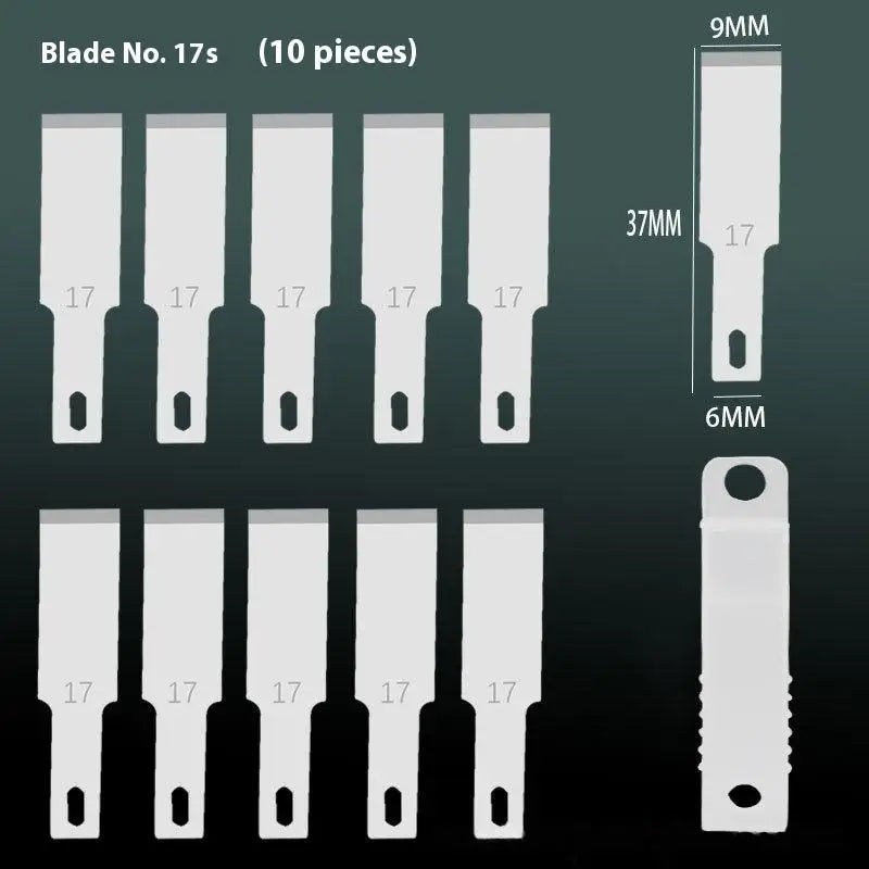10/30/50Pcs SK5 Glue Remover Knife Blade Motherboard BGA Chip Glue Cleaning Tools Multifunctioal CPU IC Glue Removal Blade Set