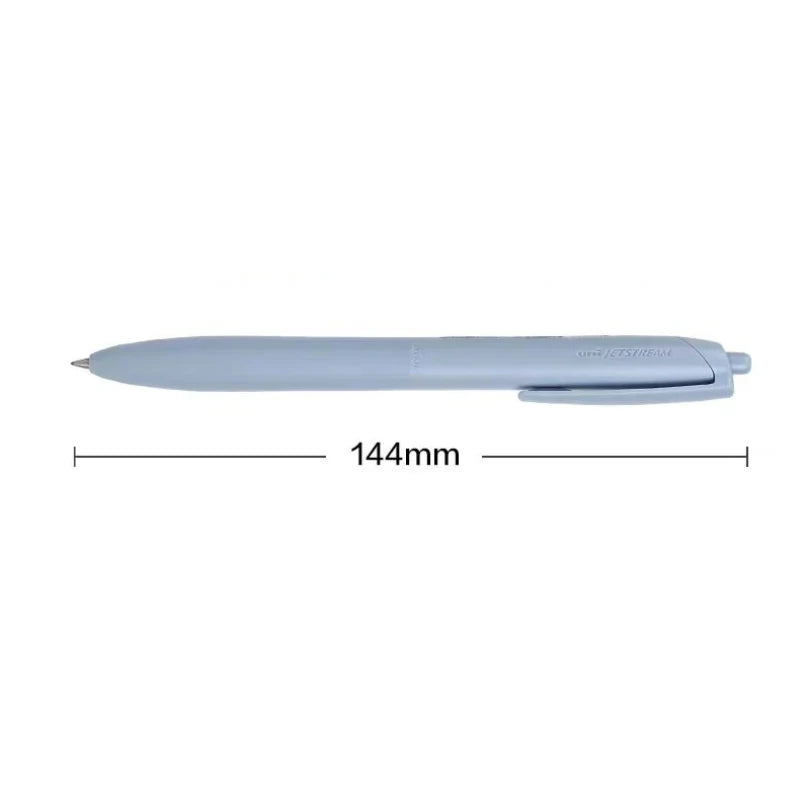 Uni Permanent Ballpoint Pen Jet Stream Anti-slip Cloudy Recycled Eco Shell Friction Super Smooth Ink Oil Pens Portable Supplies