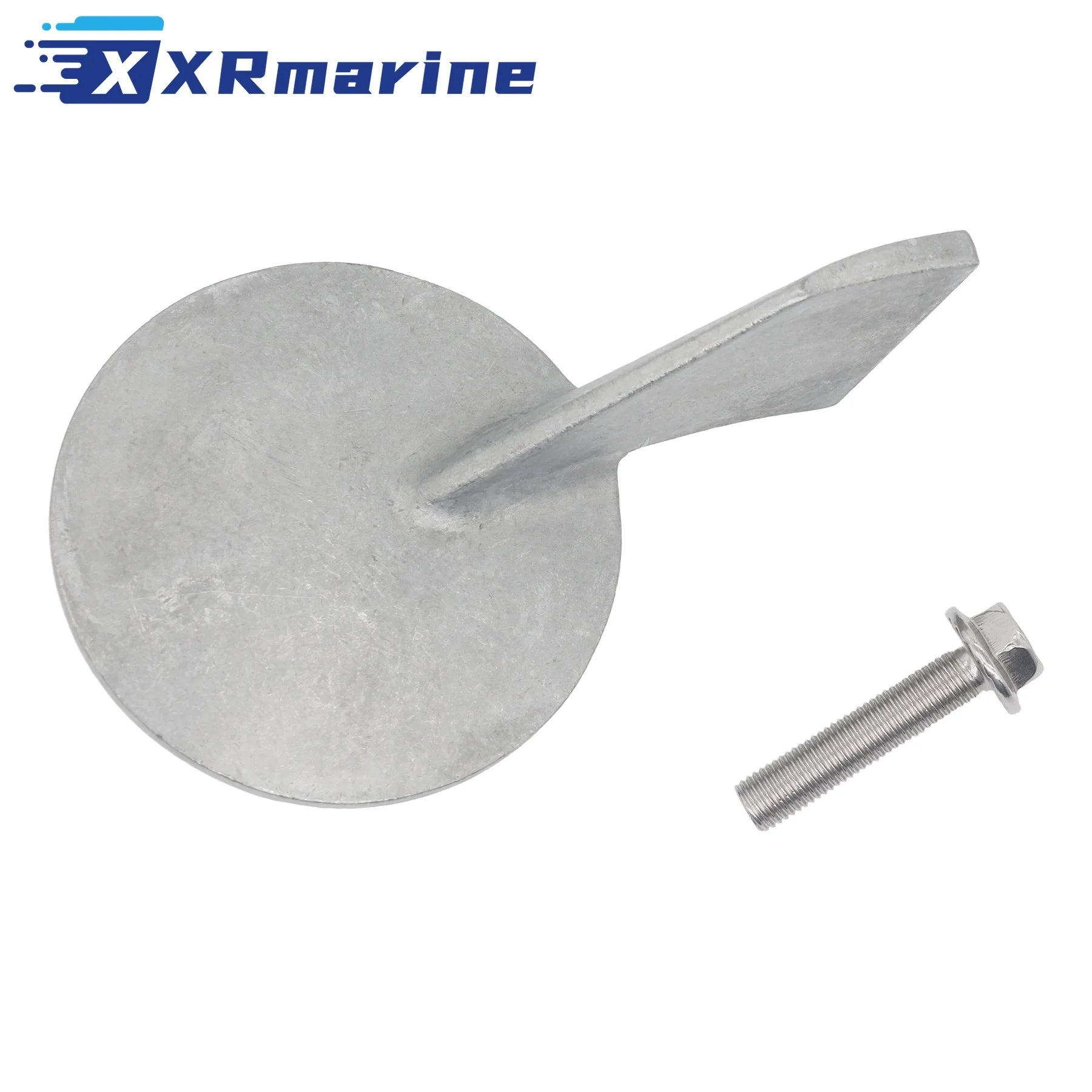 688-45371-02 Trim Tab Zinc Alloy Anode with Screw for Yamaha Parsun 60 70 75 85 90 HP T90 T85 Outboard Engines 688-45371 18-6070