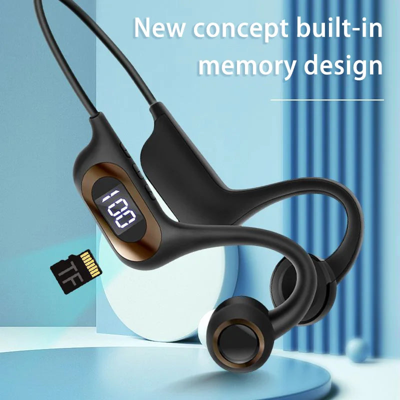 Lenovo G3 Bone Conduction Headphones Bluetooth Headphones Wireless Air Conduction Headphones Waterproof for Running and Sports