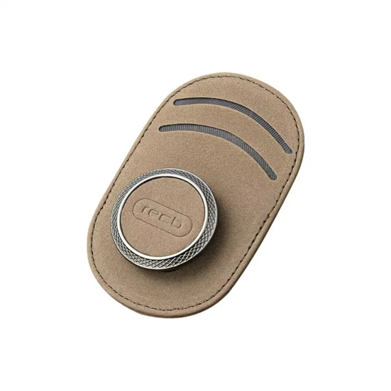 Car Eyeglass Storage Clip Universal Multi-functional Suede Leather Sun Visor Sunglasses Card Notes Storage Clip Car Accessories