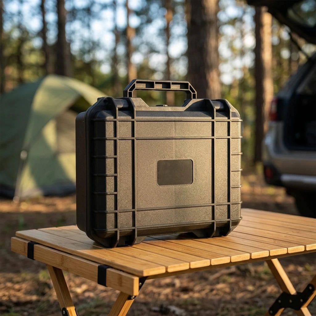 Waterproof Safety Protection Box Lnstrument And Equipment Storage Box Shockproof Plastic Portable Moisture-Proof Sealed Box.