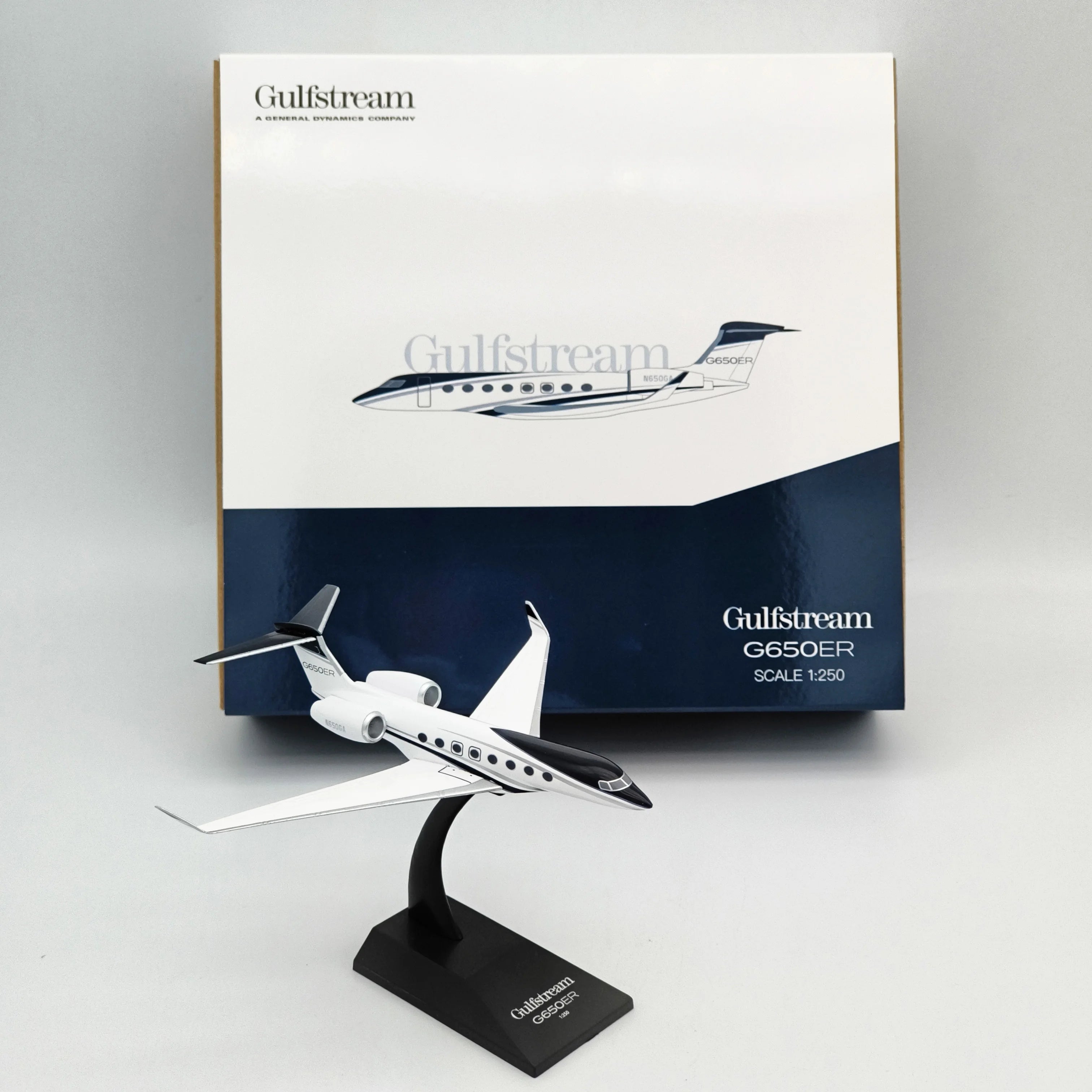 【aimo wings】Gulfstream G650/G650ER Scale1:250 ABS Plastic Aircraft Model Plane