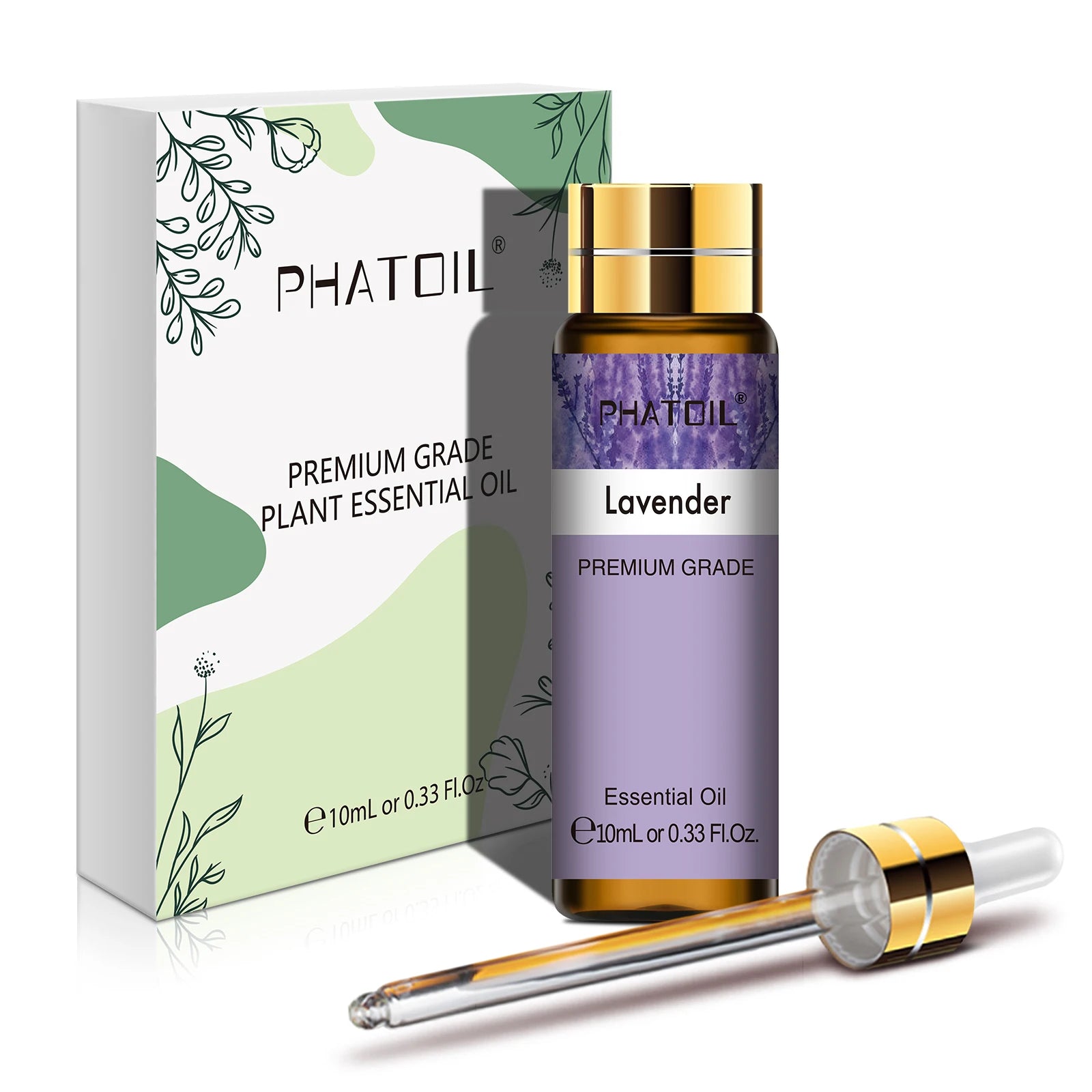 PHATOIL 1/9PCS Essential Oils Gift Set-10ml Pure Essential Oil For Diffuser Aromatherapy Candle Making Lavender Vanilla Oils