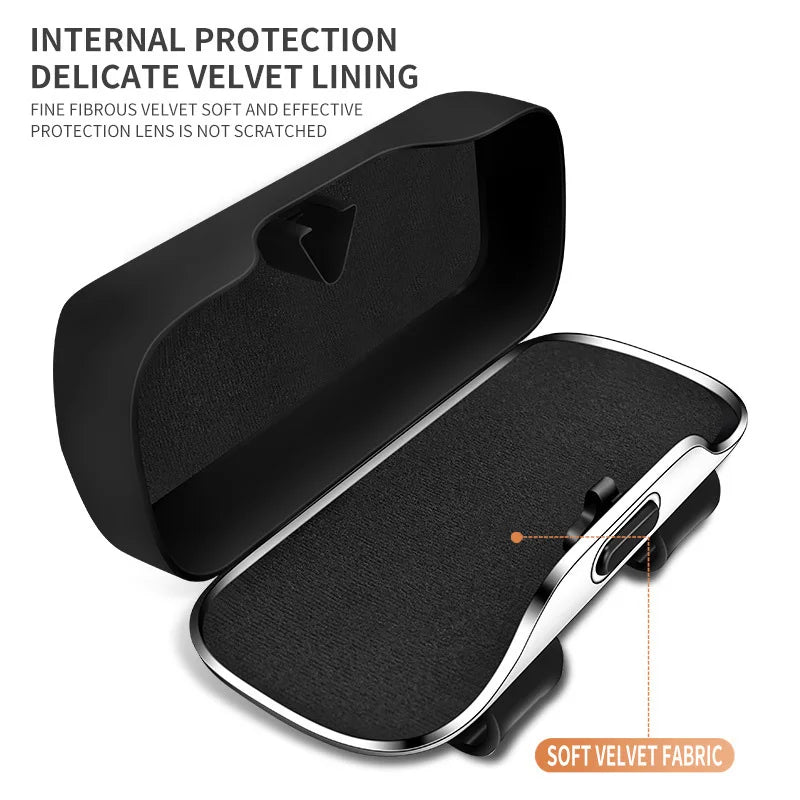 For CRV Honda CR-V CR V key case Mirror Emblem 2011 2024 2025 Accessories Car Visor Sunglasses Car Glasses Case Glasses Clip Box