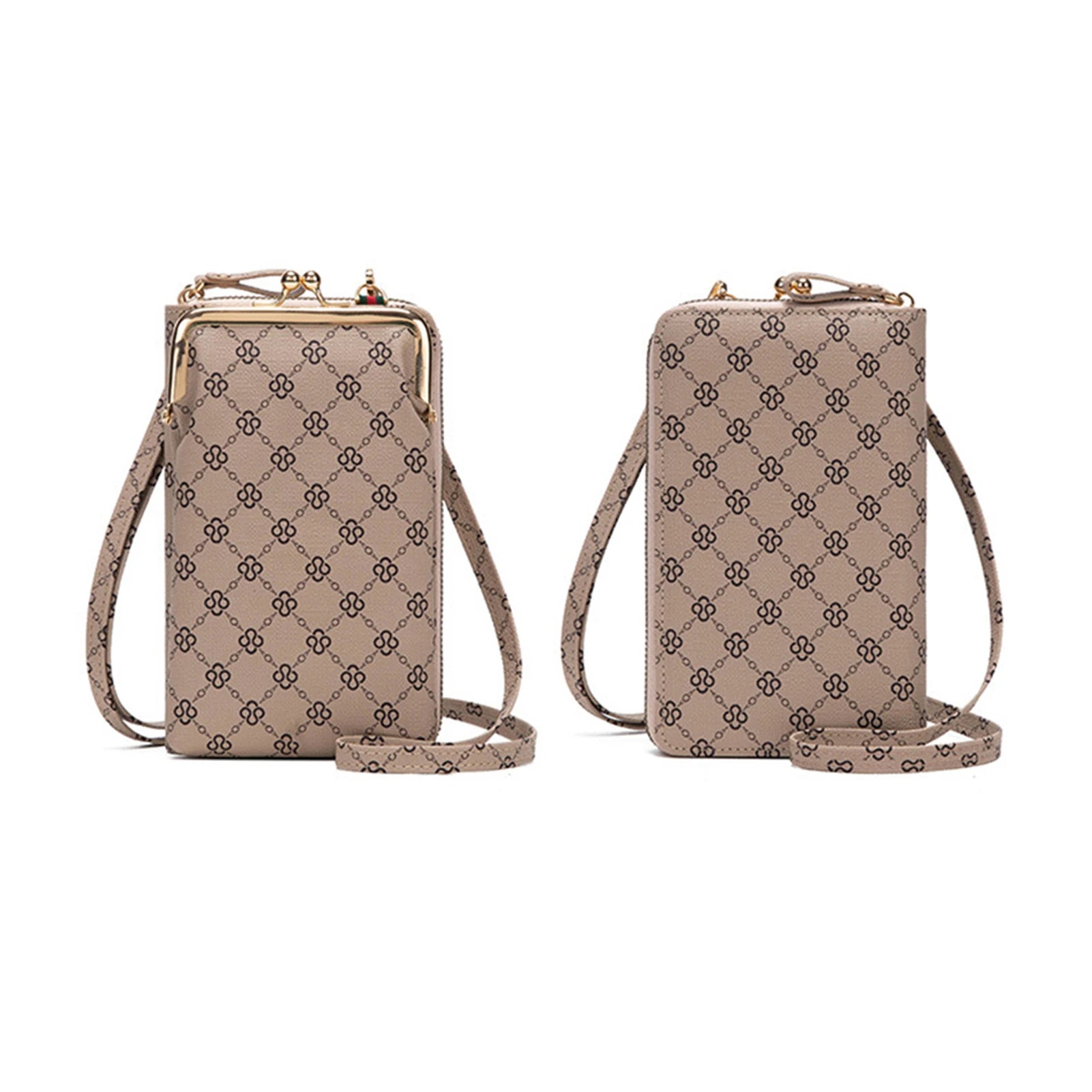 Multifunctional Mini Phone Bag Soft PU Materials Multiple Color To Choose For Daily Traveling