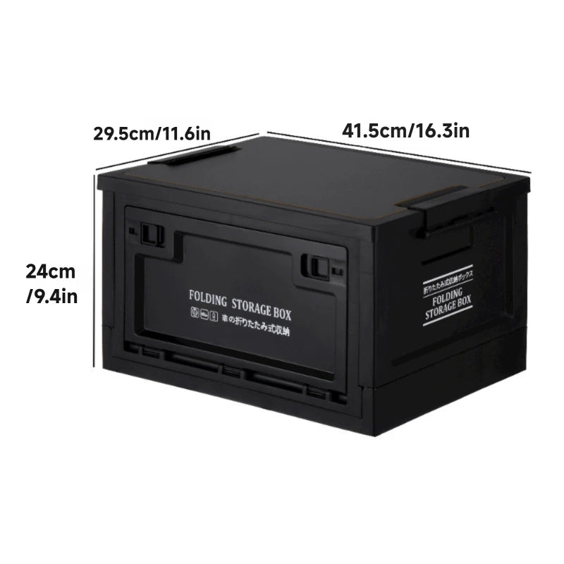 WESTTUNE Camping Storage Box 20L 30L 45L 55L Large Capacity Folding Storage Bin Portable Outdoor Car Picnic Travel Container