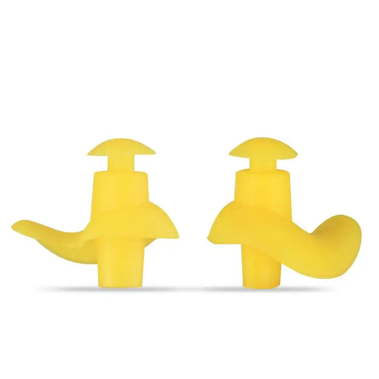 2 PCS Silicone Waterproof Earplug Environmental Soft Ear Plugs Adult Children Swimmers Swimming Diving Portable Earplug W/ Box
