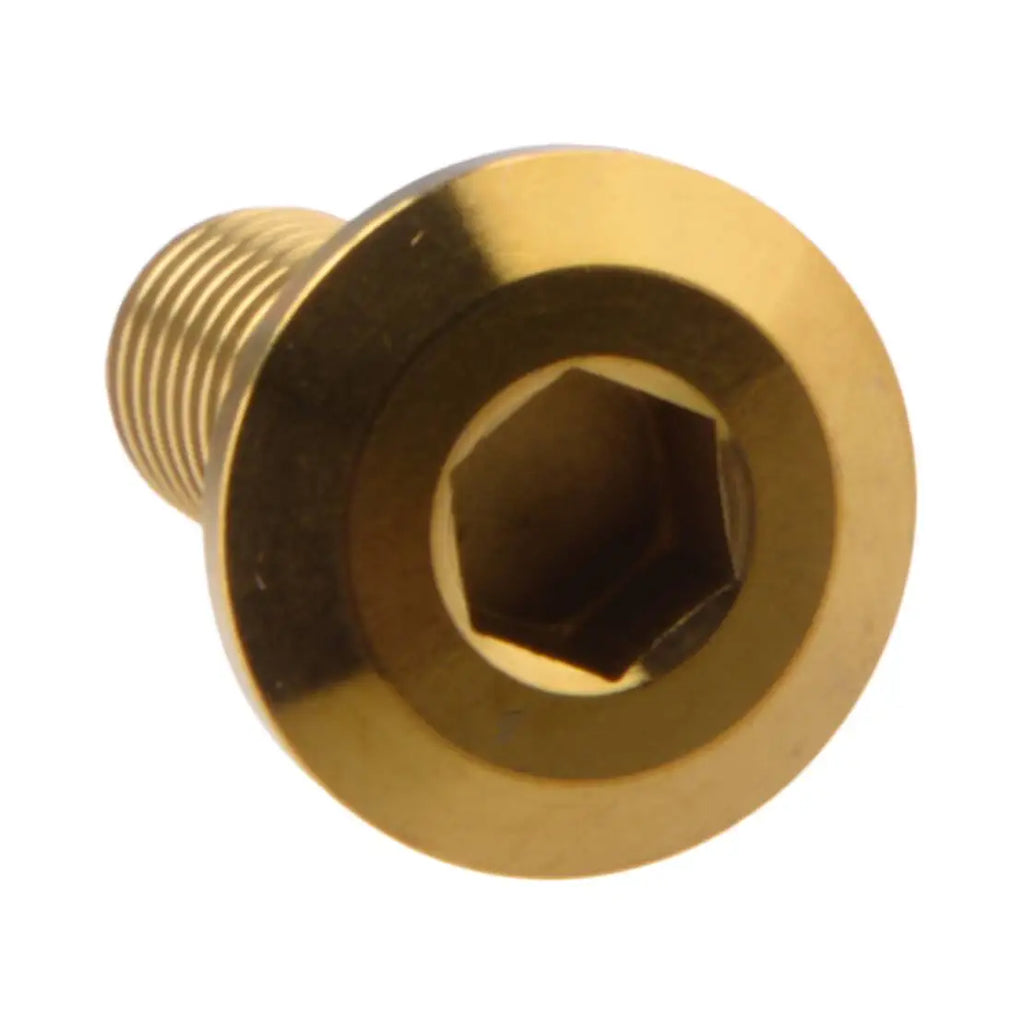 New 5PCS Rear Titanium Brake Disc Rotor Bolts Screw Gold fit for Yamaha YZF R6 600 R1 R1M MT-10 SP 1000