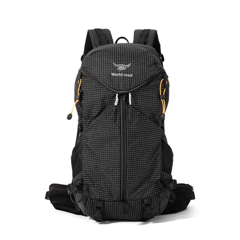 Lightweight Large Nylon Backpack Zipper Closure Fashionable Waterproof Design for Outdoor Travel Hiking Mountaineering Climbing