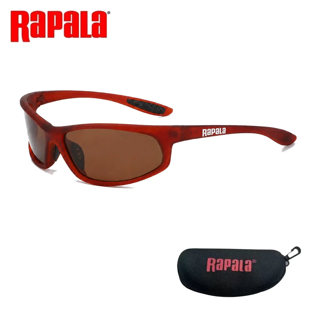 Flexible Rapala Polarized Fishing Glasses UV400 for Road Cycling Fishing Hiking with Lightweight Frame and Comfortable Fit
