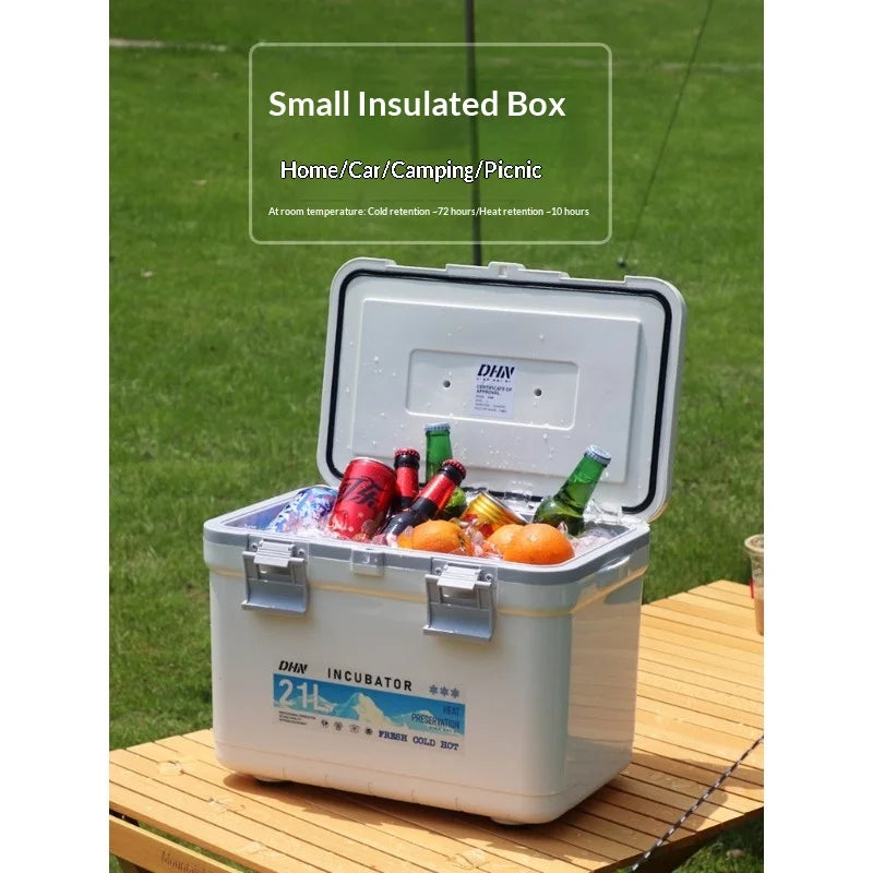 Portable 12V Car Compressor Fridge Mini Refrigerator Camping Travel RV Boat Temperature Control Energy Saving Quiet Ice Box