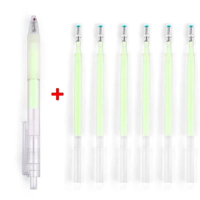1 Set Dispensing Pen Dotting Pen for DIY Hand Work Quick Drying  Solid Color Glue Stick High Viscosity Glue School Suppliers