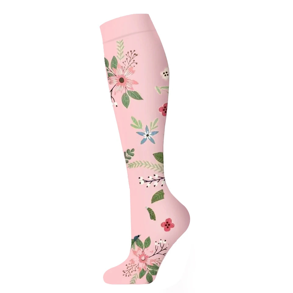 Men Women Compression Sock for Leggings Breathable Running Pressure Soccer Adult Edition Network Pressure Nurse Socks