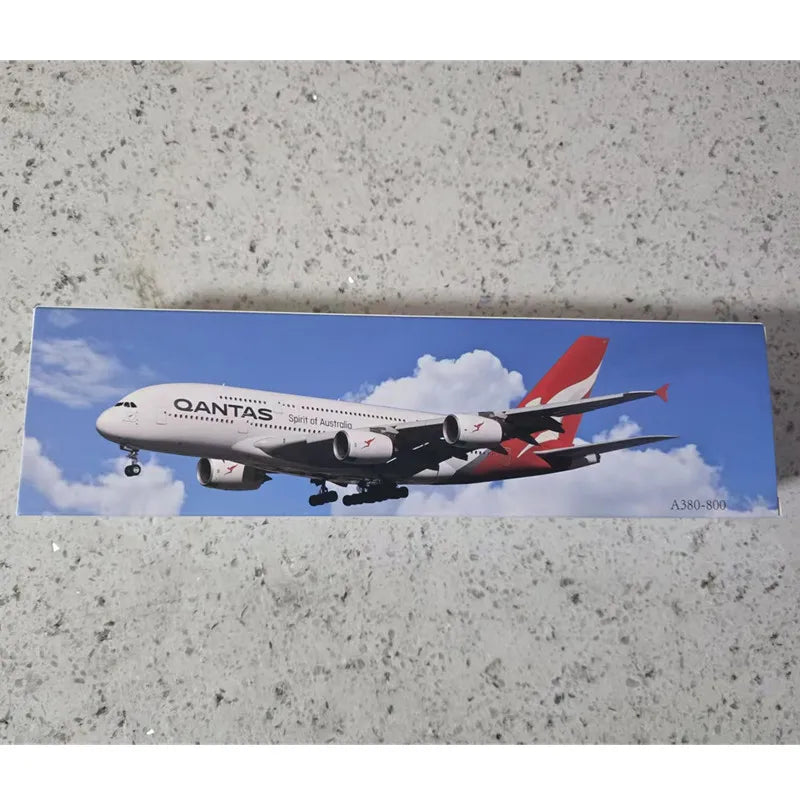 1:250 Model Singapore A380/Emirates Wildlife/Miracle/UAE Museum/Qantas/Aircraft Assembly Plane Airplanes Collection Display