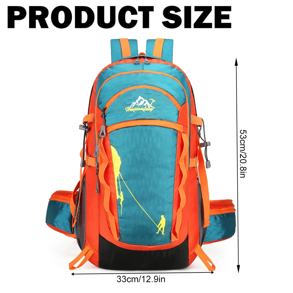 40L Hiking Backpack, Lightweight Travel Backpack Camping Essentials Bag Outdoor Sport Daypack for Men Women Trekking Hunting