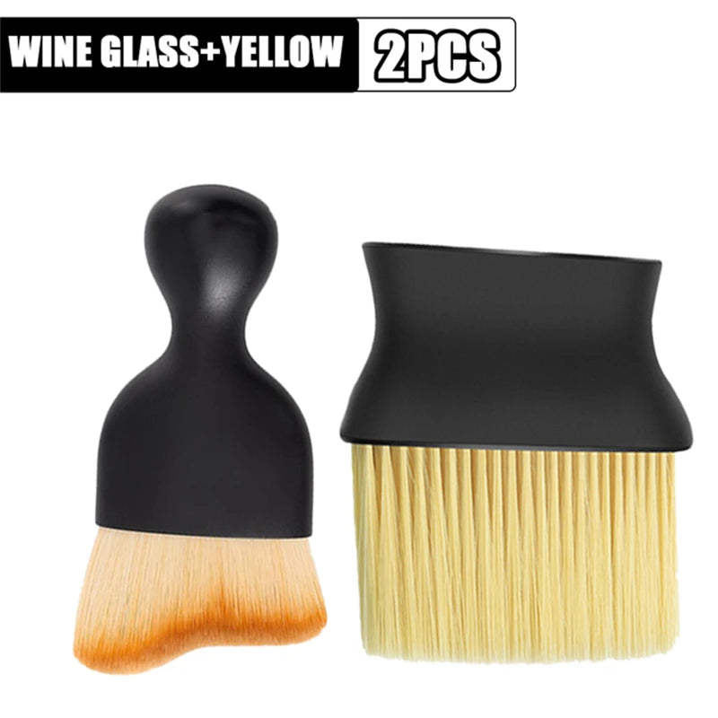 1/3Pcs Car Interior Cleaning Soft Brush Dashboard Air Outlet Detailing Sweeping Dust Tools Auto Home Office Duster Brushes
