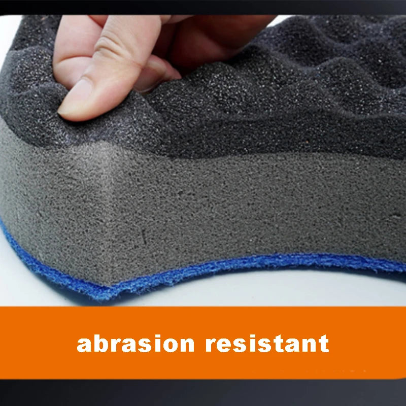 SEAMETAL Three Layers Car Damp Clean Duster Sponge Multi-purpose Cleaning Sponges Car Detailing Tools for Car Wash Accessories