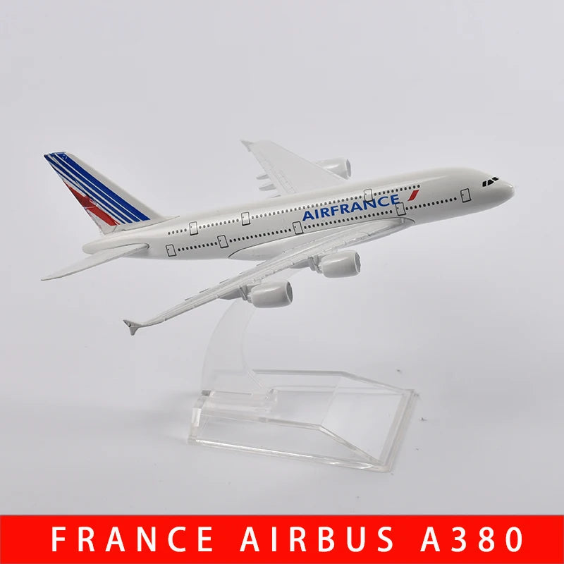 JASON TUTU Concorde Airlines Aircraft Model Planel Airplane Diecast Metal 1/400 Scale Planes Collect Gifts