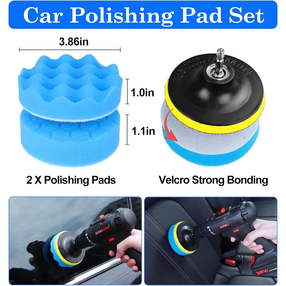 Detailing Brush Set Drill Brushes For Car Tire Rim Cleaning Detail Brush Set For Auto Interior Exterior Cleaning Car Dry Wash